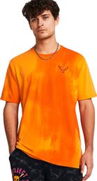 PJT RCK SUN WSH GRPHIC SS 1383297-810 ΠΟΡΤΟΚΑΛΙ UNDER ARMOUR