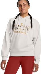 PJT ROCK EVERYDAY TERRY HDY 1380186-114 ΛΕΥΚΟ UNDER ARMOUR
