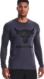 PROJECT ROCK BRAHMA BULL LS 1374847-558 ΑΝΘΡΑΚΙ UNDER ARMOUR