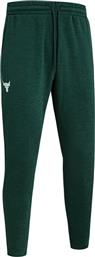 PROJECT ROCK CHARGED COTTON FLEECE PANTS UNDER ARMOUR