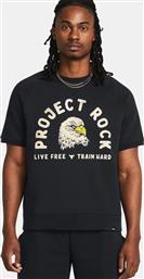 PROJECT ROCK EAGLE GRAPHIC ΑΝΔΡΙΚΟ T-SHIRT (9000167669-73317) UNDER ARMOUR από το COSMOSSPORT