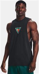 PROJECT ROCK MUSCLE ΑΝΔΡΙΚΟ ΑΜΑΝΙΚΟ T-SHIRT (9000139811-67551) UNDER ARMOUR
