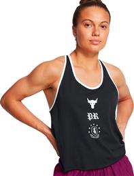 PROJECT ROCK W TANK BOH 1386439-001 ΜΑΥΡΟ UNDER ARMOUR από το ZAKCRET SPORTS