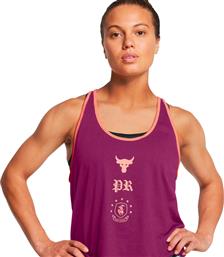 PROJECT ROCK W TANK BOH 1386439-505 ΜΩΒ UNDER ARMOUR από το ZAKCRET SPORTS