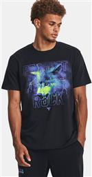 PROJECT ROCK WOLF HEAVYWEIGHT ΑΝΔΡΙΚΟ T-SHIRT (9000153136-70890) UNDER ARMOUR
