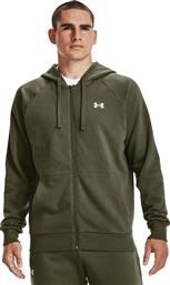 RIVAL COTTON FULL ZIP HOODIE 1357106-390 ΛΑΔΙ UNDER ARMOUR