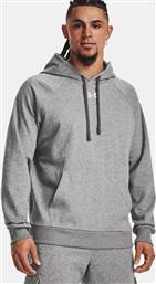 RIVAL FLEECE ΑΝΔΡΙΚΗ ΜΠΛΟΥΖΑ ΜΕ ΚΟΥΚΟΥΛΑ (9000195168-70884) UNDER ARMOUR