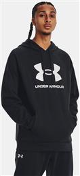 RIVAL FLEECE ΑΝΔΡΙΚΗ ΜΠΛΟΥΖΑ ΜΕ ΚΟΥΚΟΥΛΑ (9000195171-44184) UNDER ARMOUR