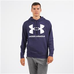 RIVAL FLEECE BIG LOGO ΑΝΔΡΙΚΗ ΜΠΛΟΥΖΑ ΜΕ ΚΟΥΚΟΥΛΑ (9000057384-47133) UNDER ARMOUR