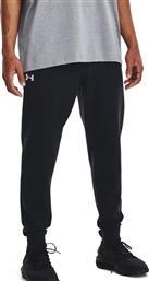 RIVAL FLEECE JOGGERS 1379774-001 ΜΑΥΡΟ UNDER ARMOUR από το ZAKCRET SPORTS