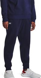 RIVAL FLEECE JOGGERS 1379774-410 ΜΠΛΕ UNDER ARMOUR