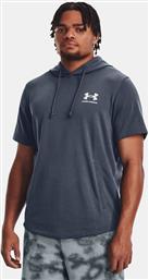 RIVAL TERRY ΑΝΔΡΙΚΟ T-SHIRT ΜΕ ΚΟΥΚΟΥΛΑ (9000139816-67574) UNDER ARMOUR
