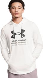 RIVAL TERRY GRAPHIC HOOD 1386047-112 ΛΕΥΚΟ UNDER ARMOUR