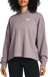 RIVAL TERRY OS HOODIE 1382736-015 ΓΚΡΙ UNDER ARMOUR