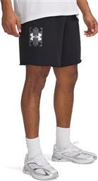 RIVAL TERRYLOGO8INSHORT 1390147-001 ΜΑΥΡΟ UNDER ARMOUR