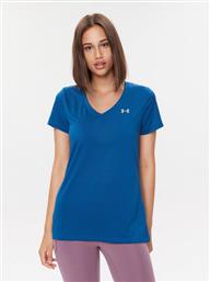 T-SHIRT TECH SSV - SOLID 1255839 ΜΠΛΕ LOOSE FIT UNDER ARMOUR από το MODIVO