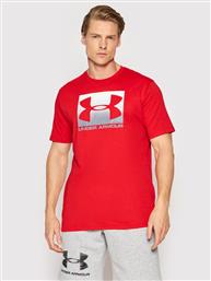T-SHIRT UA BOXED SPORTSTYLE 1329581 ΚΟΚΚΙΝΟ LOOSE FIT UNDER ARMOUR