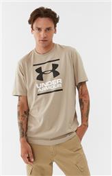 T-SHIRT UA GL FOUNDATION SS 1326849 ΧΑΚΙ LOOSE FIT UNDER ARMOUR