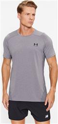 T-SHIRT UA HG ARMOUR FITTED SS 1361683 ΓΚΡΙ FITTED FIT UNDER ARMOUR από το MODIVO