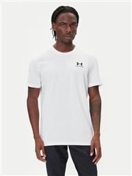 T-SHIRT UA LOGO EMB 1373997 ΛΕΥΚΟ RELAXED FIT UNDER ARMOUR
