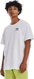T-SHIRT UA LOGO EMB 1373997 ΛΕΥΚΟ RELAXED FIT UNDER ARMOUR