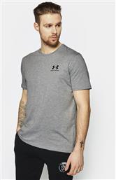 T-SHIRT UA SPORTSTYLE 1326799 ΓΚΡΙ LOOSE FIT UNDER ARMOUR
