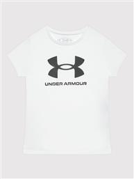 T-SHIRT UA SPORTSTYLE GRAPHIC 1361182 ΛΕΥΚΟ LOOSE FIT UNDER ARMOUR