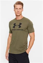 T-SHIRT UA SPORTSTYLE LOGO SS 1329590 ΧΑΚΙ LOOSE FIT UNDER ARMOUR