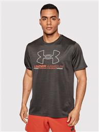 T-SHIRT UA TRAINING VENT 1370367 ΓΚΡΙ LOOSE FIT UNDER ARMOUR