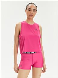 ΤΟΠ RUSH ENERGY CROP TANK 1383654-686 ΡΟΖ LOOSE FIT UNDER ARMOUR