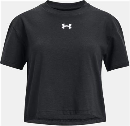 UA CROP SPORTSTYLE LOGO ΠΑΙΔΙΚΟ CROPPED T-SHIRT (9000167733-44184) UNDER ARMOUR