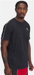 UA ICON HWT TEE TAPING (9000220237-44184) UNDER ARMOUR