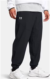 VIBE WOVEN JOGGER 1386557-001 ΜΑΥΡΟ UNDER ARMOUR από το ZAKCRET SPORTS