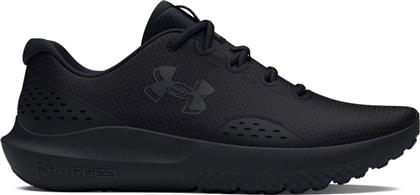W CHARGED SURGE 4 3027007-002 ΜΑΥΡΟ UNDER ARMOUR