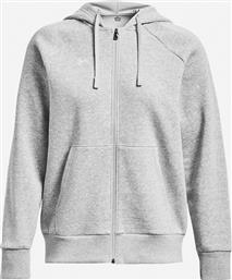ΖΑΚΕΤΑ UA RIVAL FLEECE ZIP HOODIE UNDER ARMOUR
