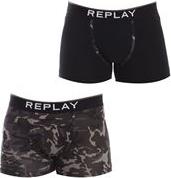 ΣΕΤ ΑΝΔΡΙΚΑ ΜΠΟΞΕΡΑΚΙΑ 2 ΤΜΧ REPLAY UNDERWEAR από το BRANDSGALAXY