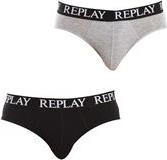 ΣΕΤ ΑΝΔΡΙΚΑ ΣΛΙΠ 2 ΤΜΧ REPLAY UNDERWEAR