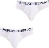 ΣΕΤ ΑΝΔΡΙΚΑ ΣΛΙΠ 2 ΤΜΧ REPLAY UNDERWEAR από το BRANDSGALAXY