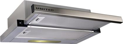 ΑΠΟΡΡΟΦΗΤΗΡΑΣ ΣΥΡΟΜΕΝΟΣ HHP-7268 60CM INOX UNITED