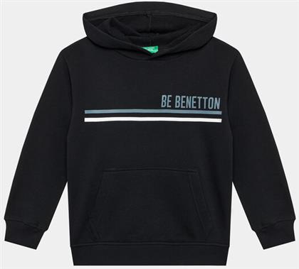 ΜΠΛΟΥΖΑ 3J68C202M ΜΑΥΡΟ REGULAR FIT BENETTON