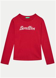 ΜΠΛΟΥΖΑΚΙ 3I9WG10F7 ΚΟΚΚΙΝΟ REGULAR FIT BENETTON