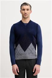 ΓΙΛΕΚΟ ΜΕ ΠΡΟΣΘΗΚΗ ΜΑΛΛΙΟΥ ΧΡΩΜΑ: ΝΑΥΤΙΚΟ ΜΠΛΕ, 1NGVK401J BENETTON