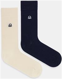 ΚΑΛΤΣΕΣ 2-PACK ΧΡΩΜΑ: ΝΑΥΤΙΚΟ ΜΠΛΕ, 6AO427031 BENETTON