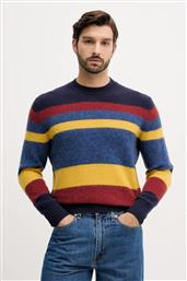 ΜΑΛΛΙΝΟ ΠΟΥΛΟΒΕΡ ΑΝΔΡΙΚΑ, ΧΡΩΜΑ: ΝΑΥΤΙΚΟ ΜΠΛΕ, 103MK10AR BENETTON