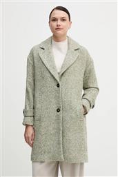 ΠΑΛΤΟ ΜΕ ΠΡΟΣΘΗΚΗ ΜΑΛΛΙΟΥ ΧΡΩΜΑ: ΠΡΑΣΙΝΟ, 2M9SDN08T BENETTON