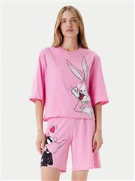 ΠΙΤΖΑΜΑ 30963P03W ΡΟΖ REGULAR FIT BENETTON