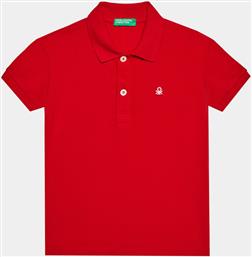 POLO 3089C300Q ΚΟΚΚΙΝΟ REGULAR FIT BENETTON