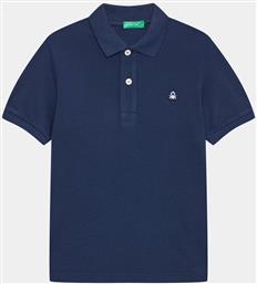 POLO 3089C300Q ΣΚΟΥΡΟ ΜΠΛΕ REGULAR FIT BENETTON