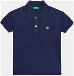 POLO 3089G3008 ΣΚΟΥΡΟ ΜΠΛΕ REGULAR FIT BENETTON