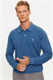 POLO 3089J3204 ΜΠΛΕ REGULAR FIT BENETTON από το MODIVO